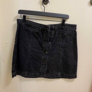 TOPSHOP MOTO MINI SKIRT size 10